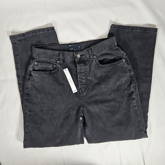 ASOS Design Black Jeans Men's Size 30/30 Button Fly - Picture 2 of 8